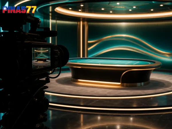 Main view of the PINAS77 live casino lobby